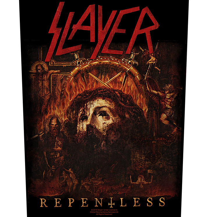 SLAYER - 'Repentless' Back Patch