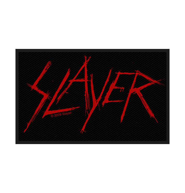 SLAYER - 'Scratched Logo' Patch