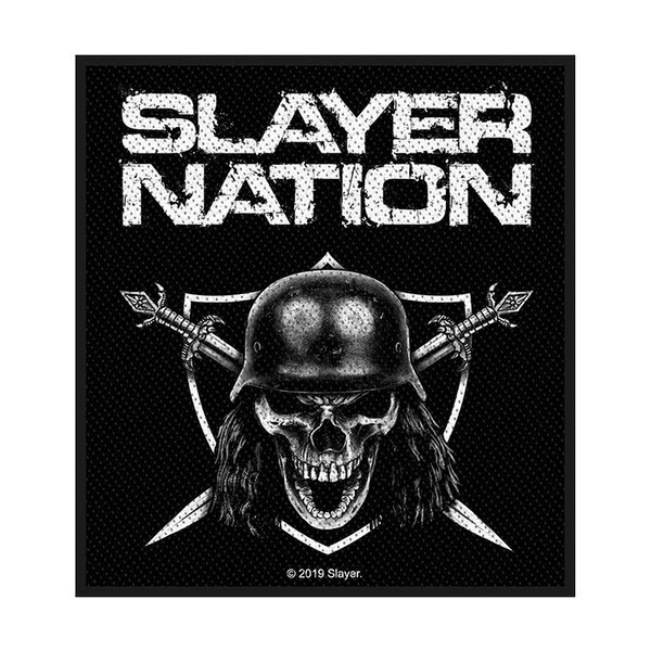 Slayer, devil on throne, patch
