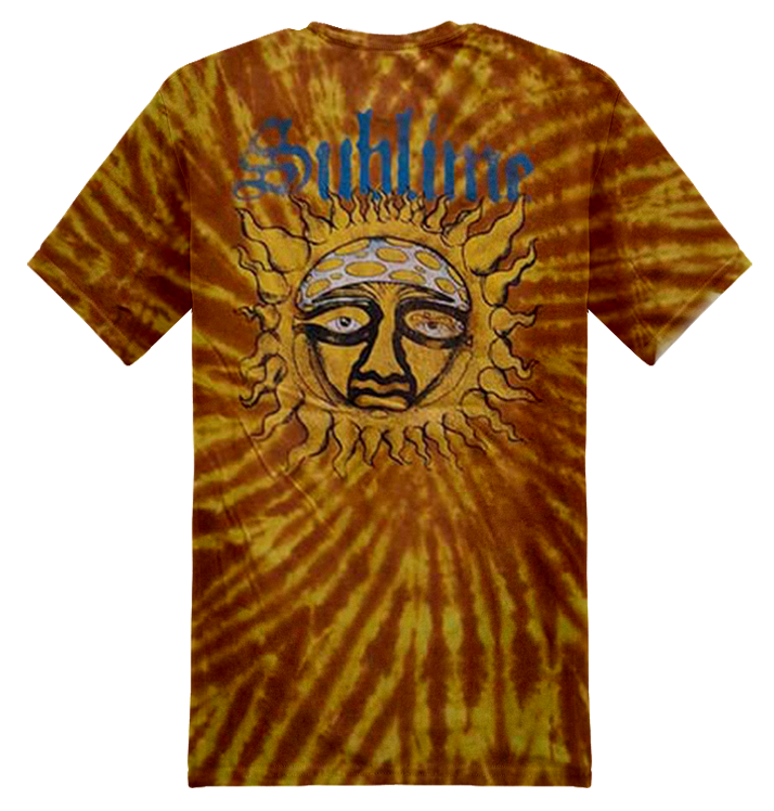 SUBLIME - 'Sun Face - Orange Dip-Dye' T-Shirt