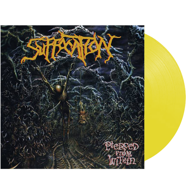 SUFFOCATION - 'Pierced From Within' LP (Yellow)