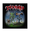 TANKARD - 'One Foot in the Grave' Patch