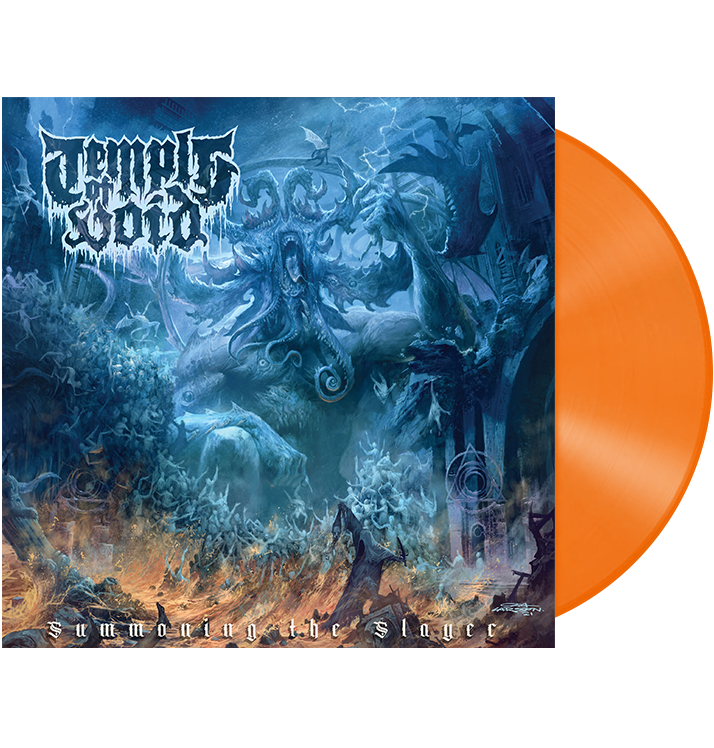 TEMPLE OF VOID - 'Summoning The Slayer' LP (Orange Krush)