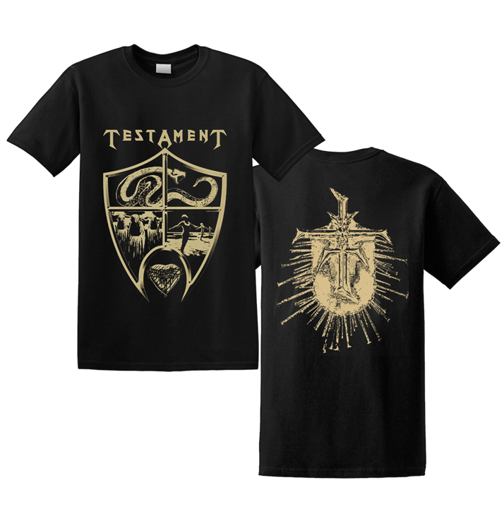 TESTAMENT - 'Crest Shield' T-Shirt