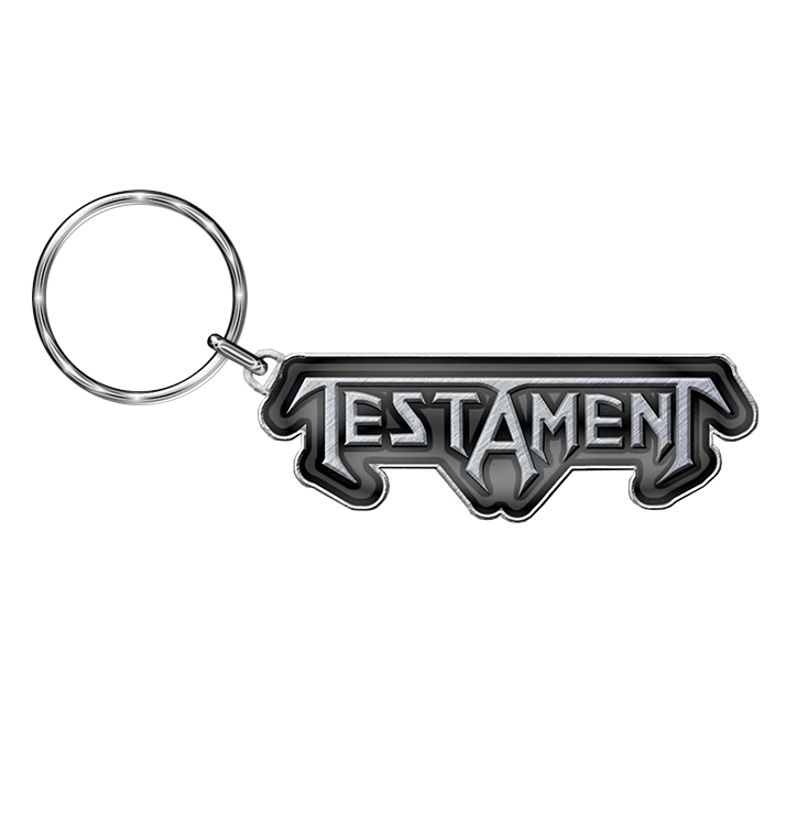 TESTAMENT - 'Logo' Keyring