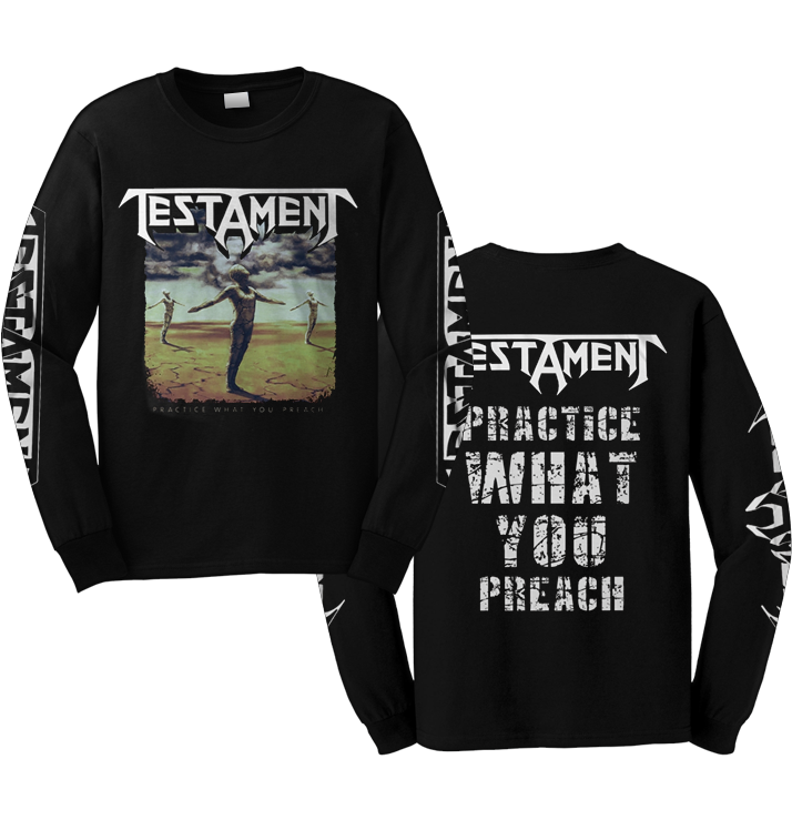 TESTAMENT - 'Practice What You Preach' Long Sleeve