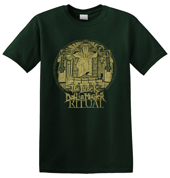 THE BLACK DAHLIA MURDER - 'Ritual Stamp' T-Shirt (Forest Green)