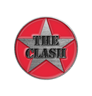 THE CLASH - 'Military Logo' Metal Pin