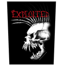 THE EXPLOITED - 'Bastard Skull' Back Patch