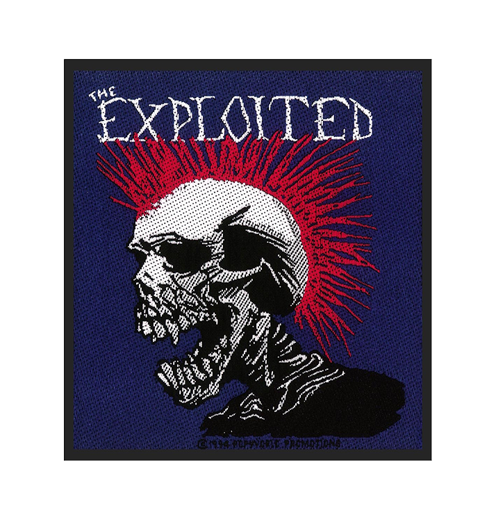 THE EXPLOITED - 'Mohican Multicolour' Patch