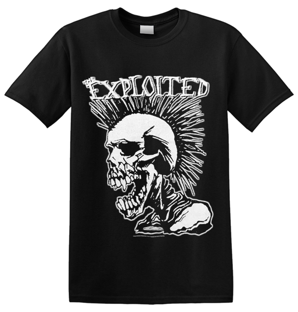 THE EXPLOITED - 'Mohican Skull' T-Shirt
