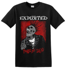 THE EXPLOITED - 'Splatter/Punks Not Dead' T-Shirt