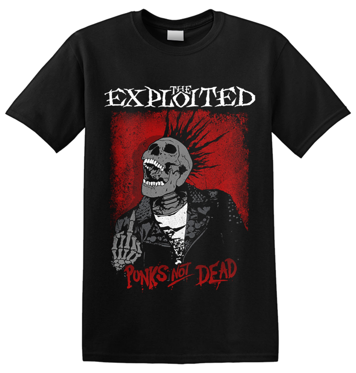 THE EXPLOITED - 'Splatter/Punks Not Dead' T-Shirt