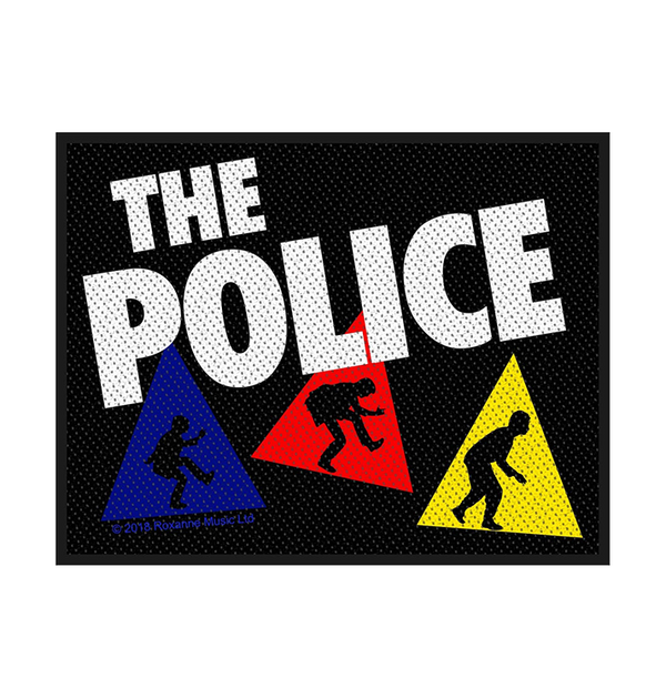 THE POLICE - 'Triangles' Patch