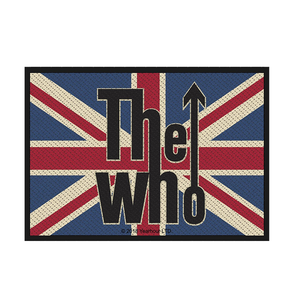 THE WHO - 'Union Flag Logo' Patch