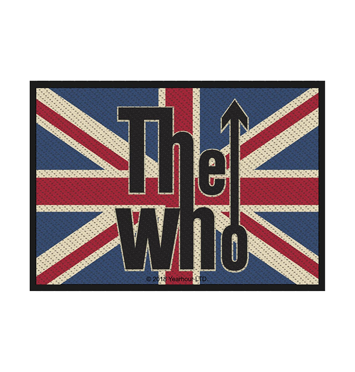 THE WHO - 'Union Flag Logo' Patch