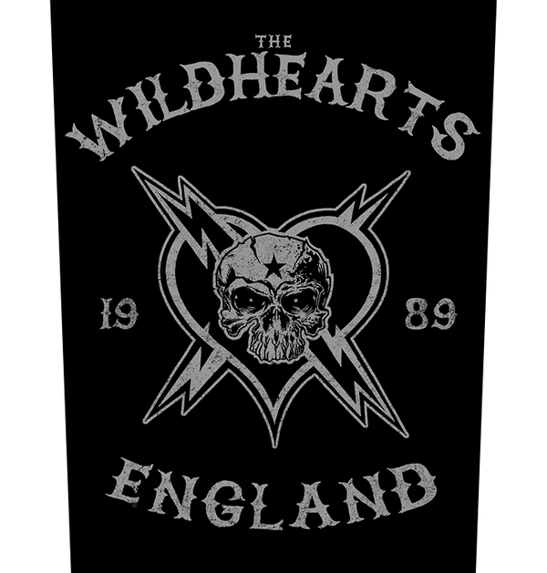 THE WILDHEARTS - 'England Biker' Back Patch