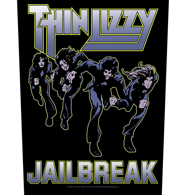 THIN LIZZY - 'Jailbreak' Back Patch