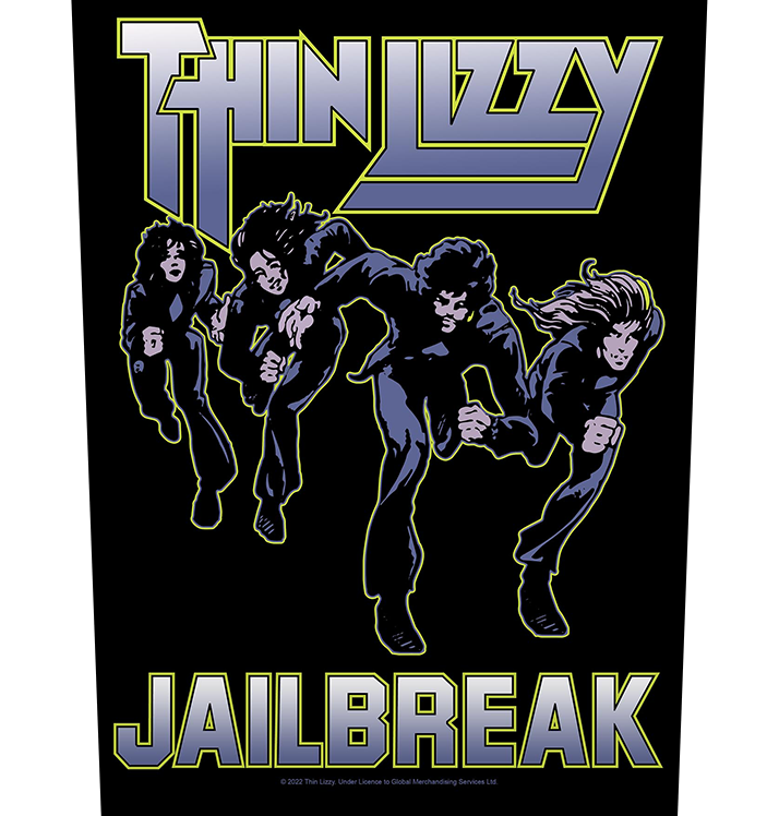 THIN LIZZY - 'Jailbreak' Back Patch
