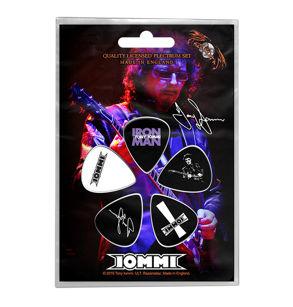 TONY IOMMI - 'Iommi' Guitar Pick Set