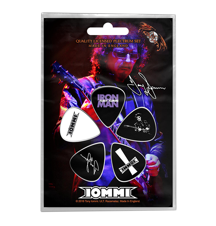 TONY IOMMI - 'Iommi' Guitar Pick Set
