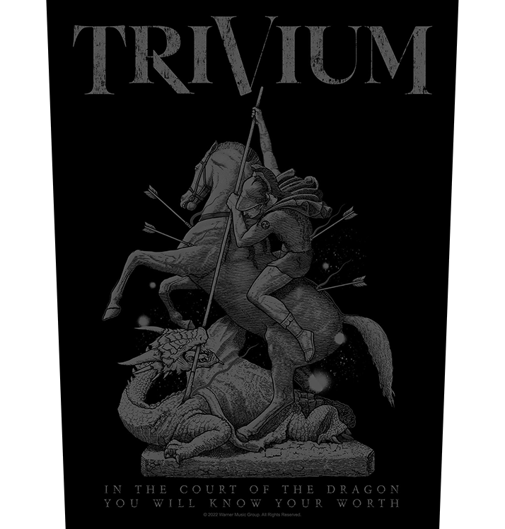 TRIVIUM - 'In The Court Of The Dragon' Back Patch