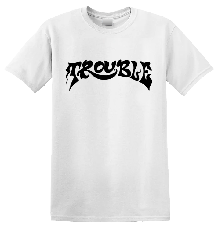 TROUBLE - 'Logo 2' T-Shirt (White)