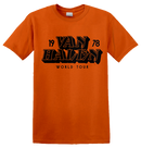 VAN HALEN - 'World Tour '78' Orange T-Shirt
