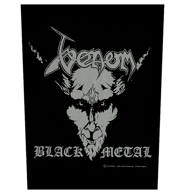VENOM - 'Black Metal' Back Patch