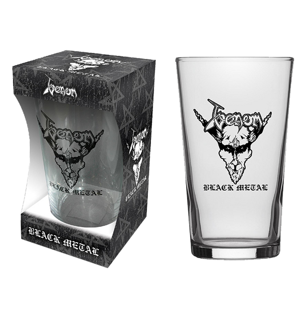 VENOM - 'Black Metal' Beer Glass