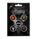 VENOM - 'Black Metal' Badge Set