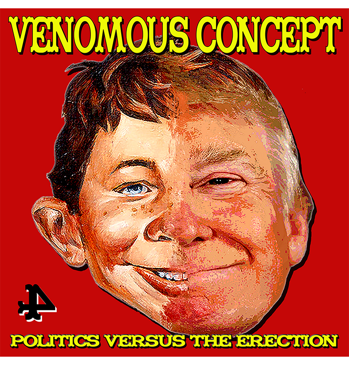 VENOMOUS CONCEPT - 'Politics Versus The Erection' CD