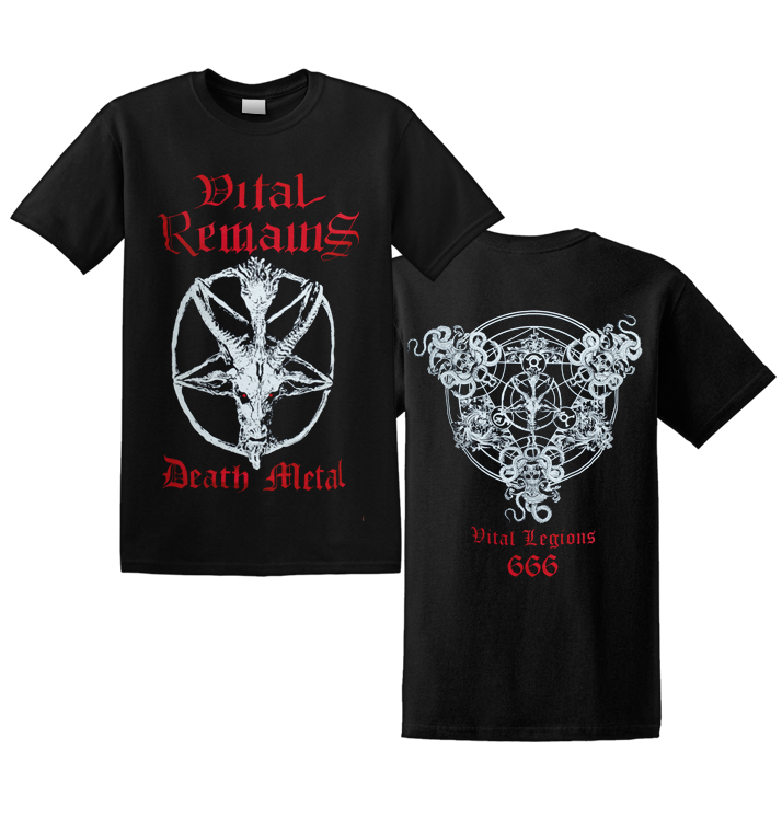 VITAL REMAINS - 'Death Metal' T-Shirt