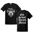 VITAL REMAINS - 'Old School' T-Shirt
