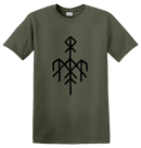 WARDRUNA - 'Logo - Military Green' T-Shirt