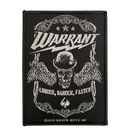 WARRANT - 'Louder Harder Faster' Patch