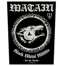 WATAIN - 'Black Metal Militia' Back Patch