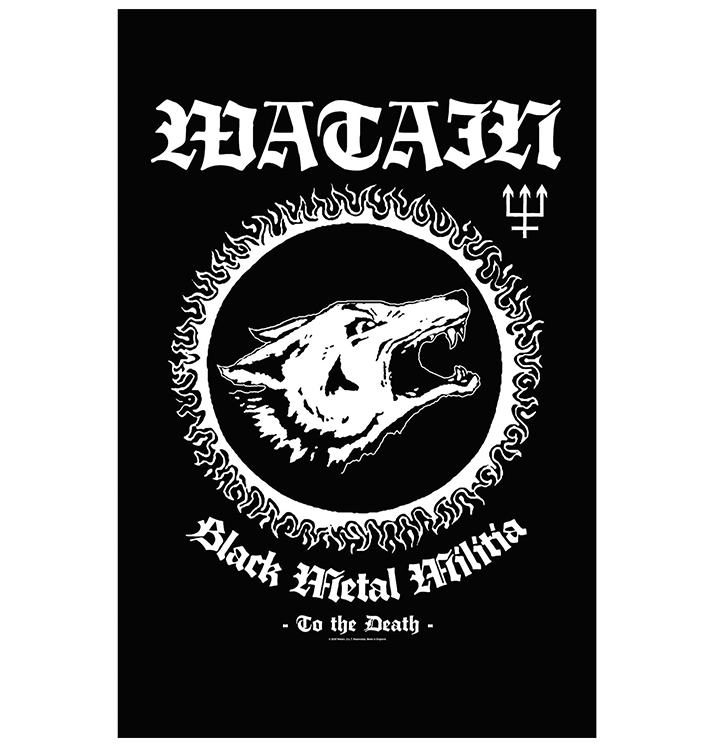 WATAIN - 'Black Metal Militia' Flag