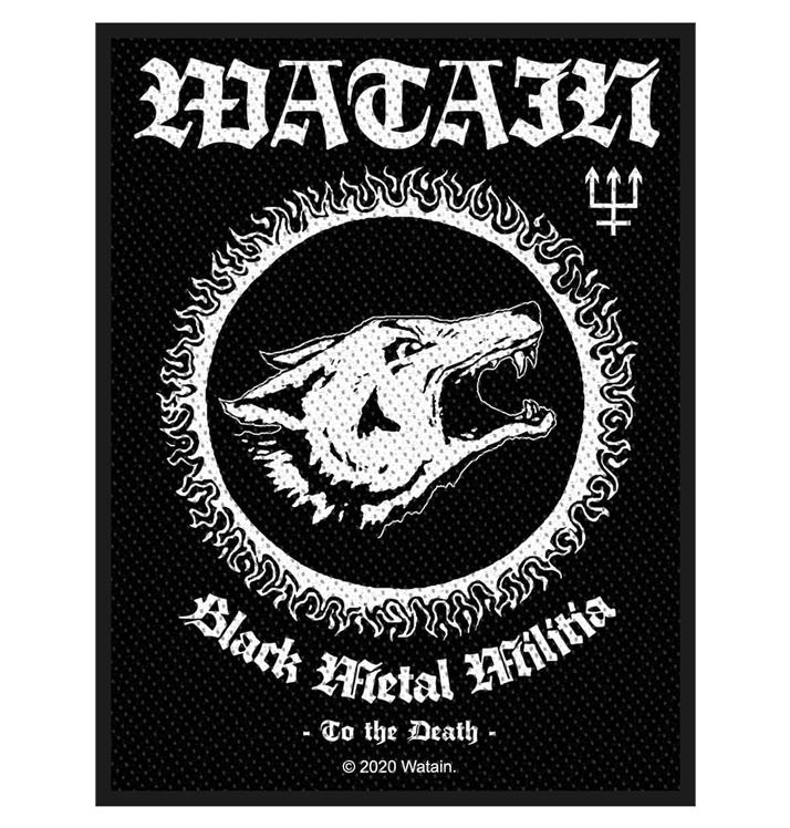 WATAIN - 'Black Metal Militia' Patch