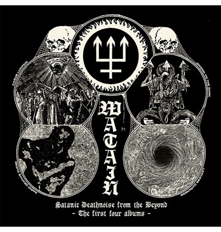 WATAIN - 'Satanic Deathnoise From The Beyond - The First Four Albums' 4CD