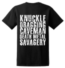 WEREWOLVES - 'Caveman Deathmetal' T-Shirt