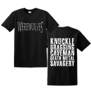 WEREWOLVES - 'Caveman Deathmetal' T-Shirt
