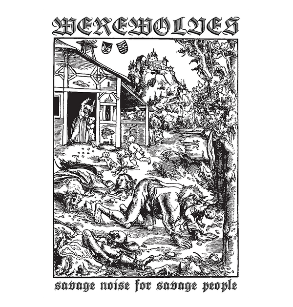WEREWOLVES - 'Savage Noise For Savage People' Patch