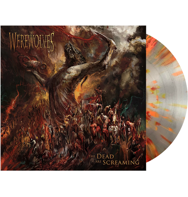 WEREWOLVES - 'The Dead Are Screaming' LP (Clear/Flames)