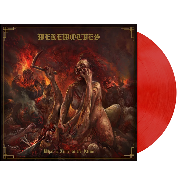 WEREWOLVES - 'What A Time To Be Alive' LP (Blood Red)