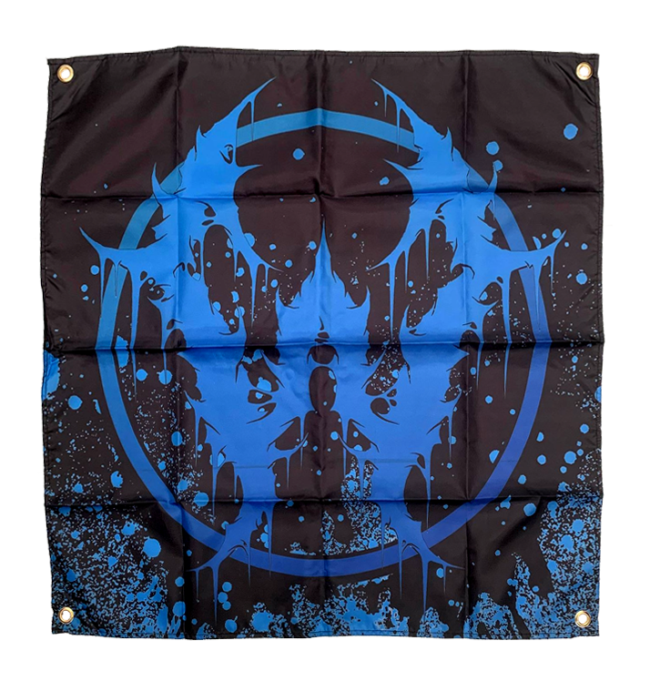 WHORETOPSY - 'Blue Emblem' Flag