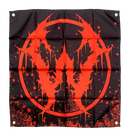 WHORETOPSY - 'Red Emblem' Flag