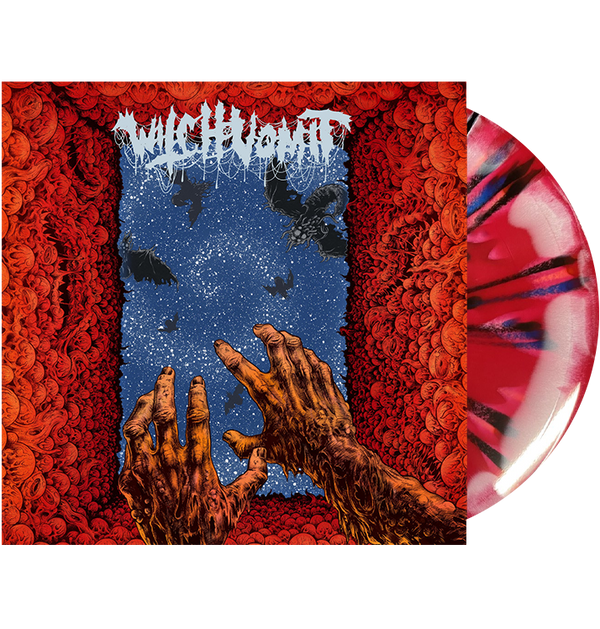 WITCH VOMIT - 'Poisoned Blood' Red Marbled LP