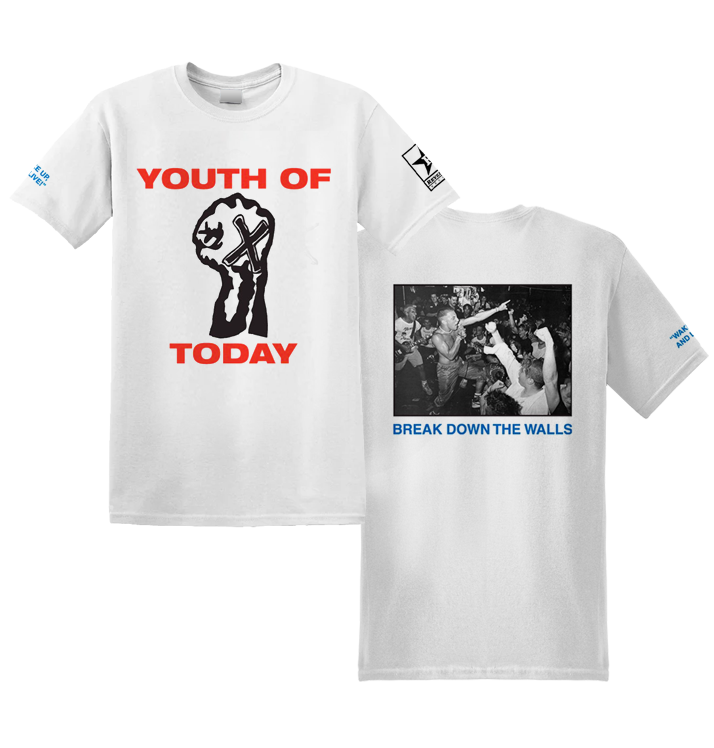 YOUTH OF TODAY - 'Break Down The Walls' T-Shirt
