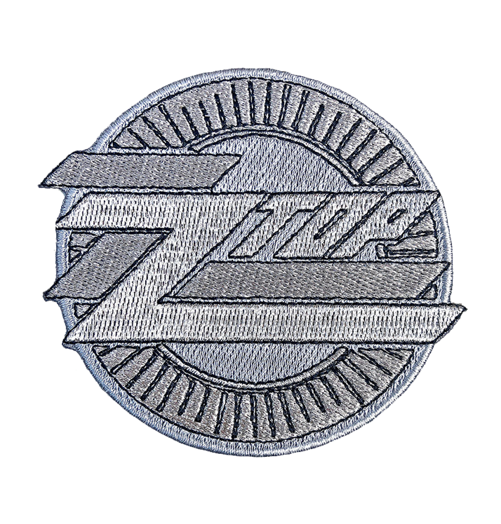 ZZ TOP - 'Metallic Logo' Patch